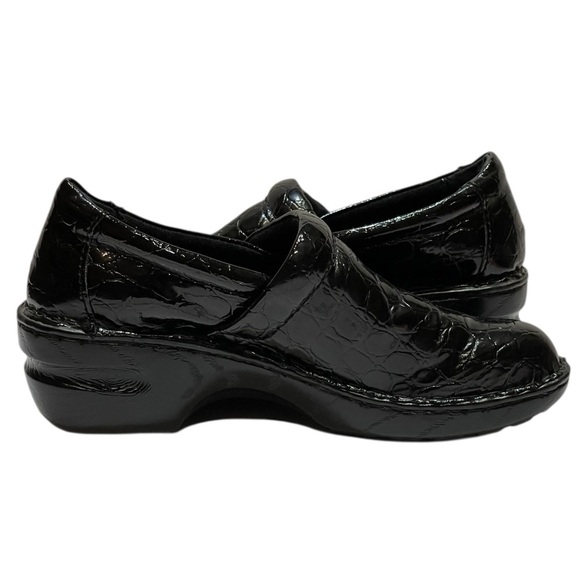 B.O.C. Born Concepts Black Faux Alligator Womens Clogs SZ 8.5 40 EU - Picture 10 of 12